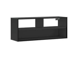 Meuble tv coloris noir 100 cm   