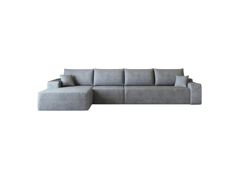  Canapé d'angle modulaire ,4 places,aucun assemblage requis,270x175x83,girs  - Conforama A