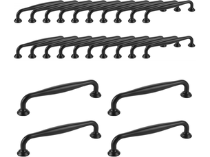Jeu de poignées pour meubles de cuisine de mm, poignée pour meuble de cuisine, poignée noire pour meuble de cuisine, pour placards, cuisine, placards de rangement, tiroirs