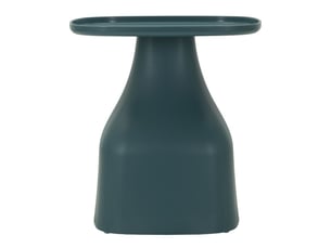 Table d'appoint gea en plastique bleu pétrole cm 48x48x50