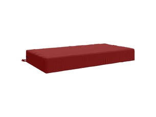 Coussin d'assise, coussin pour chaisecanapé soest 100 % polyester bordeaux cf51413
