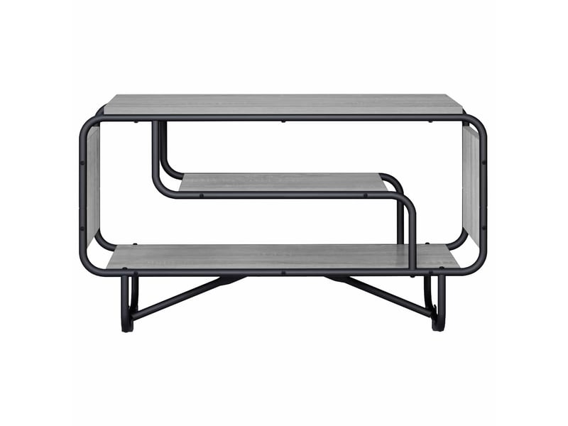  Meuble tv moderne, banc tv 80x36x45 cm sonoma gris bois d'ingénierie  - Conforama C
