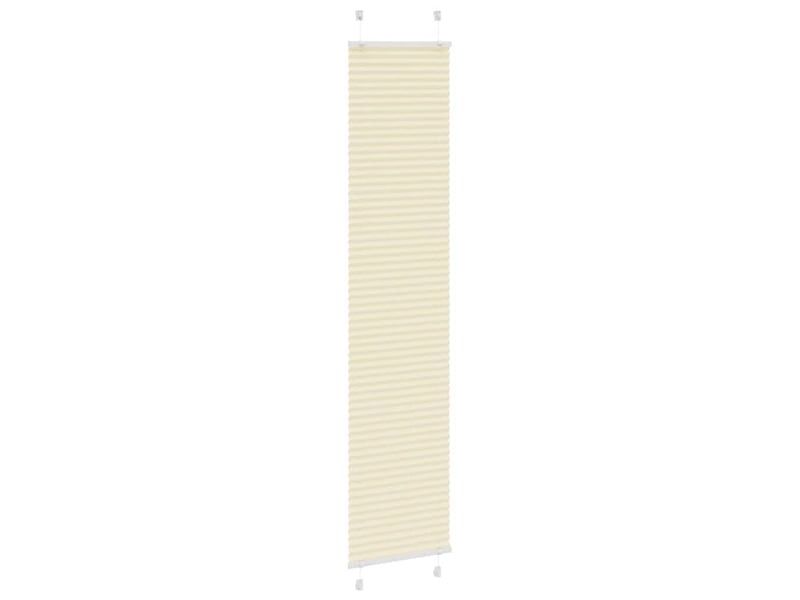  Store plissé, store de fenêtre crème 40x200 cm largeur du tissu 39,4 cm polyester cf46834  - Conforama C