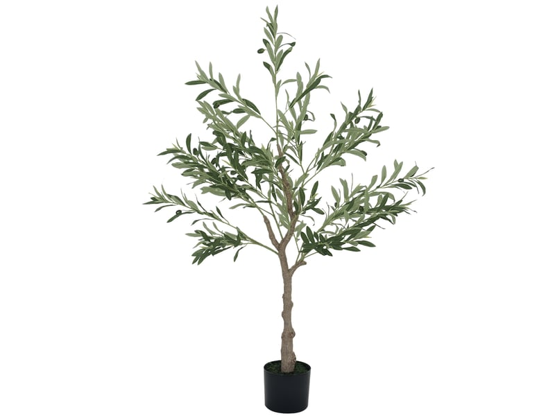  Olivier artificiel 120 cm plante artificielle intérieur, fausse plante décoration pour maison, bureau, salon, chambre  - Conforama A