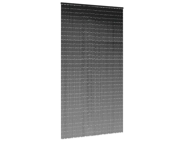  Rideau anti-insectes, moustiquaire gris foncé 120x220 cm bambou cf43481  - Conforama B