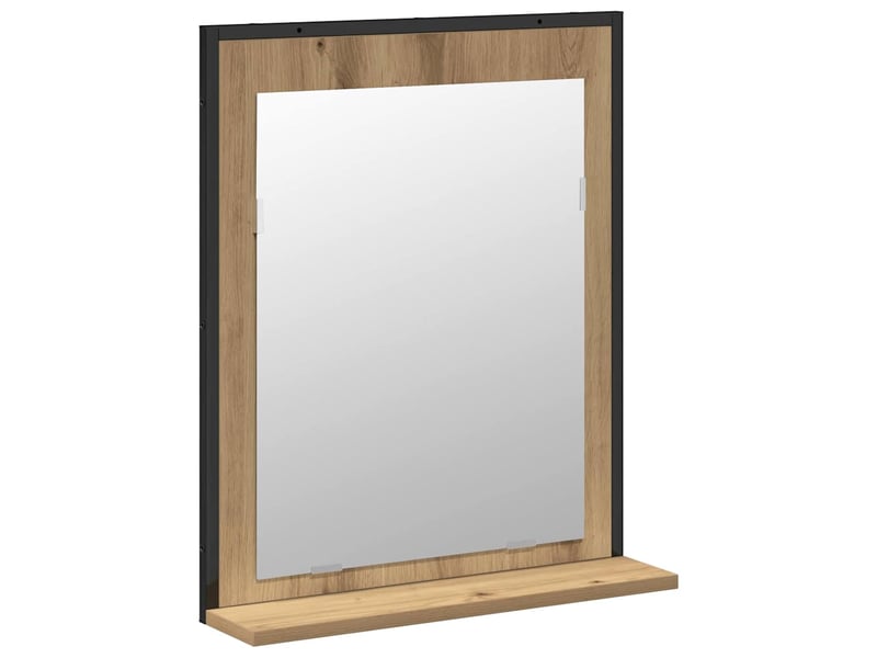  Ensemble de mobilier de salle de bain 2 pièces marron cf64230  - Conforama E