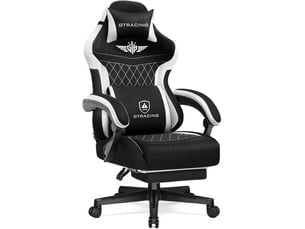 Fauteuil gaming GT832-BLK avec assise réglable en hauteur