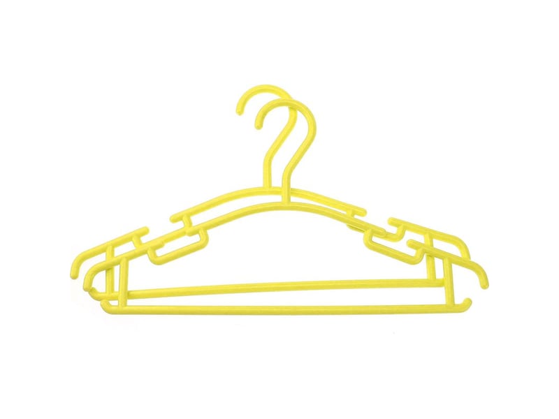Lot de 50 cintre enfants plastiqu,pour enfants durables stockage cintres pour enfants bébés en plastique de stockage cintres pour la longueur de 27cm - Conforama C