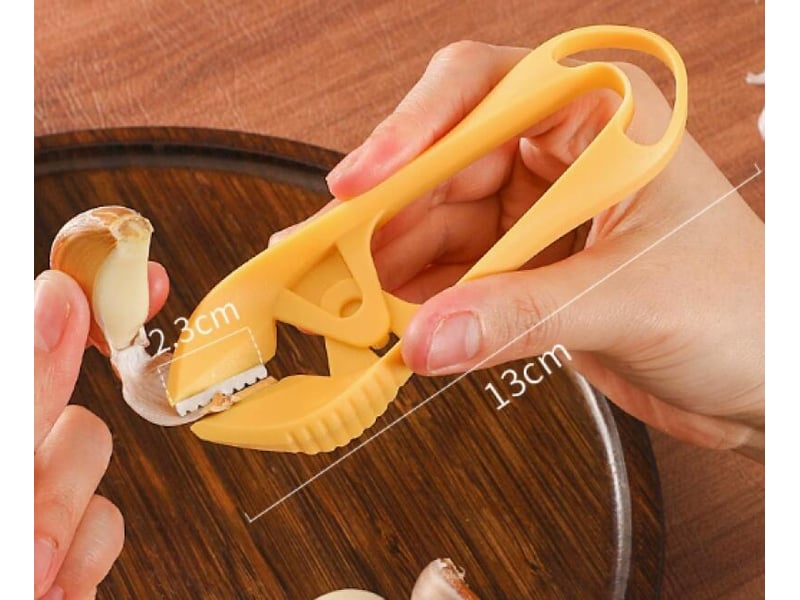  Éplucheur d'ail en acier inoxydable avec presse à bascule nouvel outil manuel d'épluchage d'ail pour enlever la peau de l'ail pinces gadget de cuisin  - Conforama D