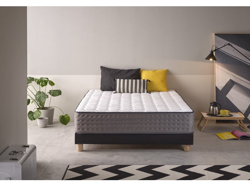 Matelas à mémoire de forme au graphène grafeno premium - 5 cm de mémoire de forme au graphène, âme haute densité 8435720039917 - Conforama C