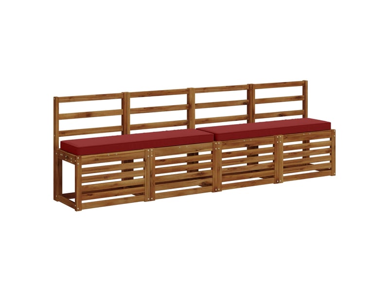  Coussin de banc, coussin d'assise, coussin pour chaisecanapé 1 pièce vught 100 % polyester bordeaux cf51805  - Conforama C