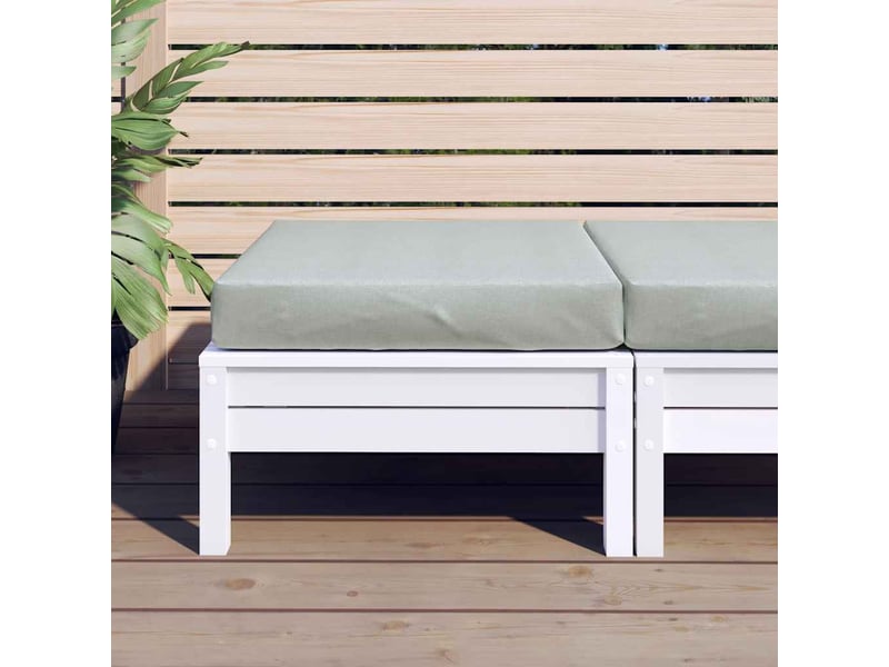  Coussin de palette, coussin de chaise, coussin de canapé gris clair mélangé 60x60x9,5 cm tissu cf55355  - Conforama C