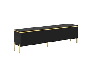 Meuble tv coloris noir 170 cm