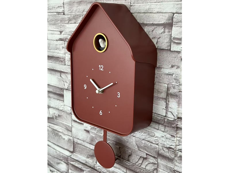 Horloge coucou terracotta 20.6x39cm  - Conforama E