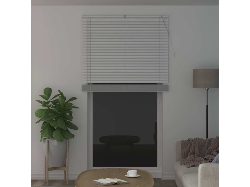  Store vénitien, store de fenêtre blanc 213 x 120 cm 25 mm pvc cf47775  - Conforama C