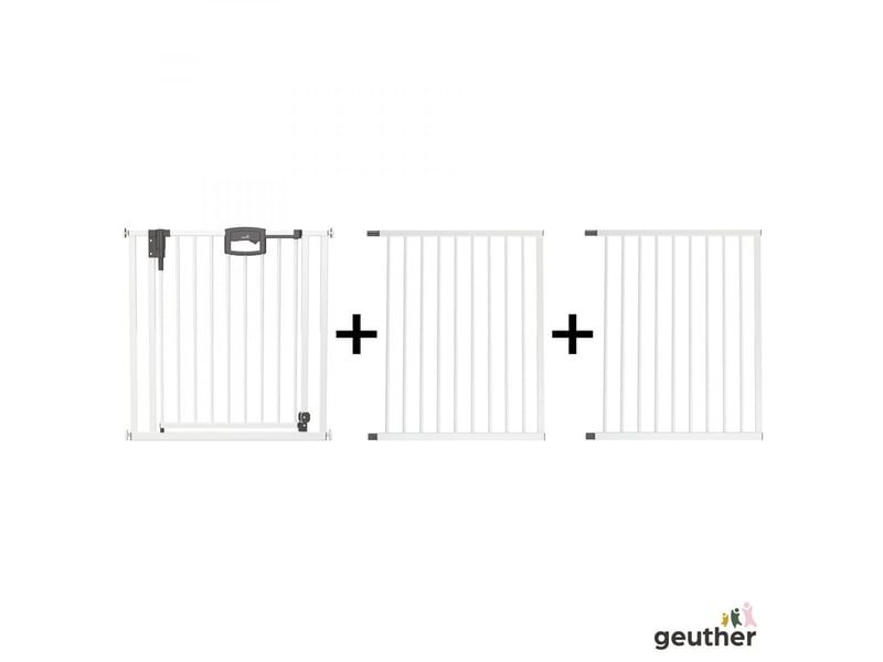 Barrière de porte à pression easylock plus métal  208,5 cm - 216,5 cm blanc SET4792_0095VS_2 - Conforama A
