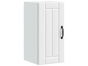 Meuble de rangement, armoire murale de cuisine lucca blanc bois d'ingénierie shl4942