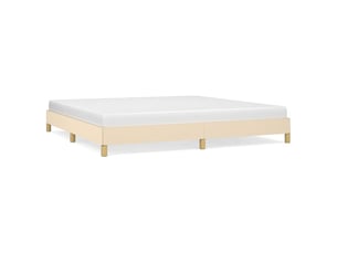 Lit 2 places 200x200 cm coloris beige