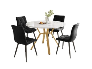 Ensemble table rond(e) VIVRYN