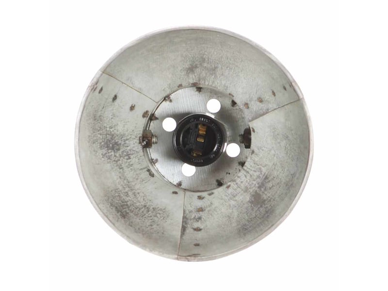  Lampe murale, applique murale industrielle argenté 45x25 cm e27  - Conforama E