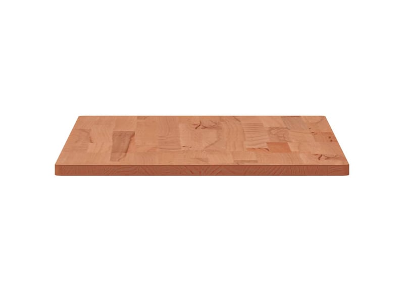 Comptoir de salle de bain, plan de travail 100x50x1,5 cm bois massif de hêtre cf65699 - Conforama E