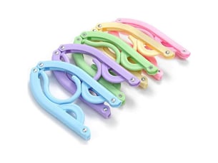 10 pcs cintres de voyage - cintres portables pliants accessoires de voyage pliable séchoir à linge pour voyage
