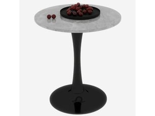 Table basse rond(e) coloris bicolore <strong>HAUSS SPOLE</strong> <strong></strong> - 70 cmx70 cm