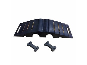 Pont protection câbles tuyaux verrouillable 850 mm 20 t