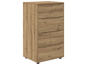 Armoire <strong></strong> <strong></strong> coloris bois clair largeur 60 cm