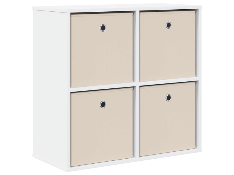  Buffet - bahut - meuble de rangement blanc 68,5 x 32 x 67 cm  - Conforama A