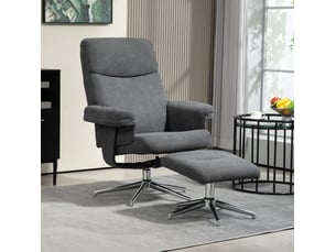 Pouf / repose pied WISHDOR gris