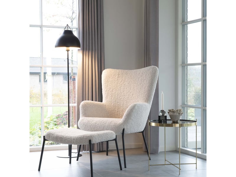 Roma-table basse acier couleur laiton et verre ø48cm  - Conforama B