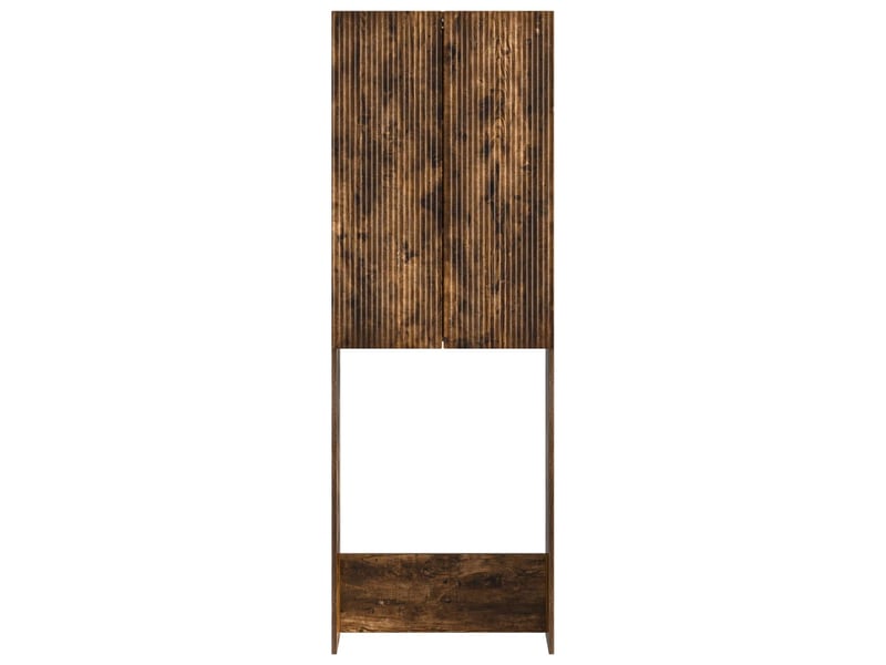  Armoire de toilette arnhem chêne fumé 66x25.5x190 cm  - Conforama E