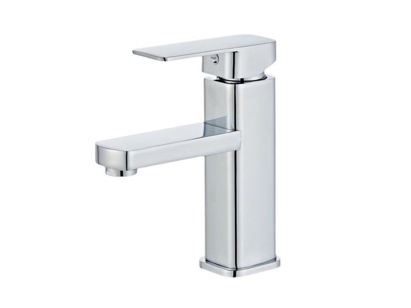  Robinet de salle de bain en alliage – eau froide et chaude, argent  - Conforama A