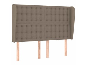 Tete de lit A poser largeur 147 cm taupe
