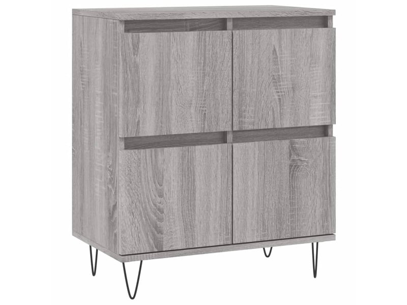  Buffet - bahut - meuble de rangement sonoma gris 60x35x70 cm bois d'ingénierie  - Conforama A
