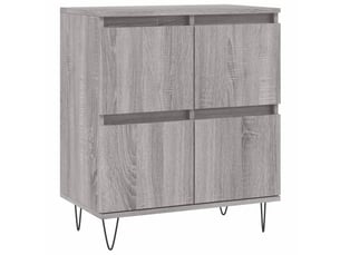 Buffet - bahut - meuble de rangement sonoma gris 60x35x70 cm bois d'ingénierie