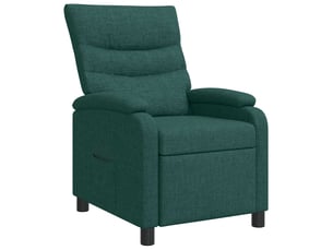 Fauteuil convertible VIDAXL Tissu vert
