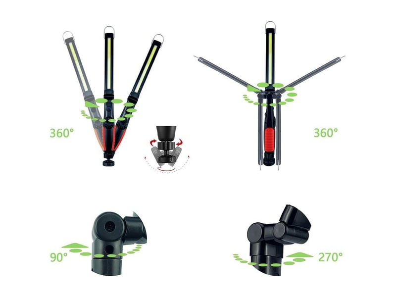  Lampe de travail cob  - Conforama D
