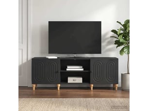 Meuble tv coloris noir 150 cm <strong></strong>  <strong></strong>