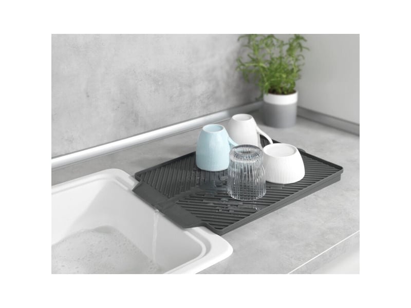  Mat de filtre à eau en silicone pavé de vidange de pavé à haute température bol à haute température bol et vaisselle des fruits et légumes antidérapan  - Conforama D