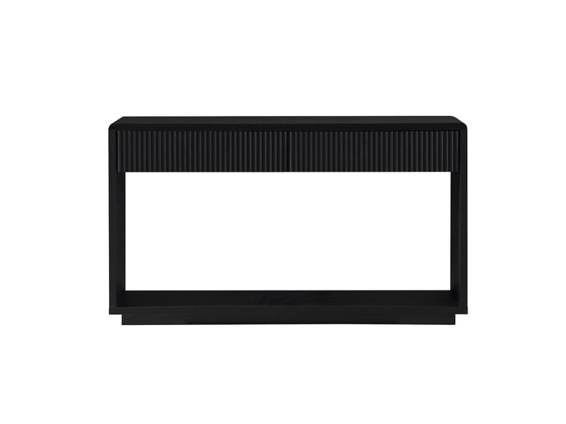  Table console d'entrée avec 2 tiroirs et étagère 150x35x85 cm W3465S00020 - Conforama A