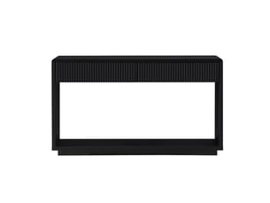 Console 2 tiroir(s)  coloris noir PANGIVO W3465S00020 - longueur 150 cm - 150 cm
