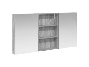 Ensemble de meubles de salle de bain 3 pcs 120x10.5x60.5 cm shl1967