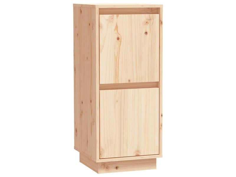  Buffets 2 pcs - bahut - meuble de rangement 31,5x34x75 cm bois massif de pin  - Conforama D