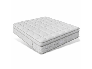 Matelas 180x200 cm <strong>CHICFURN</strong> <strong></strong> Ressorts ensachés + mousse soutien Medium épaisseur 25 cm