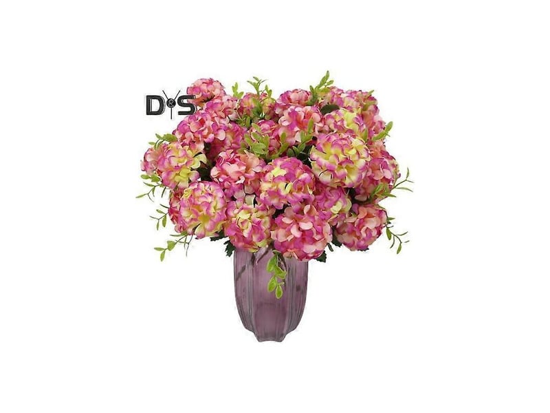  Fleur artificielle 1 pièce, inaltérable, composition florale en soie synthétique, décoration de bureauchampagne  - Conforama C