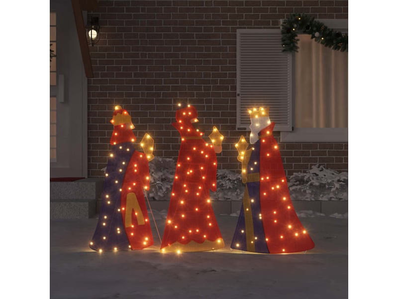  Lighting de noël des 3 rois 3 pcs led blanc chaud 105 cm  - Conforama B