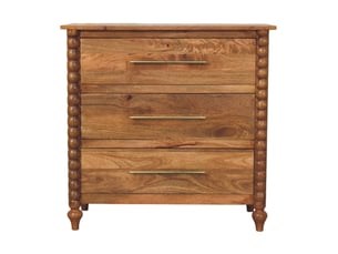 Commode 3 tiroir(s)    ARTISAN FURNITURE  coloris marron largeur 40 cm