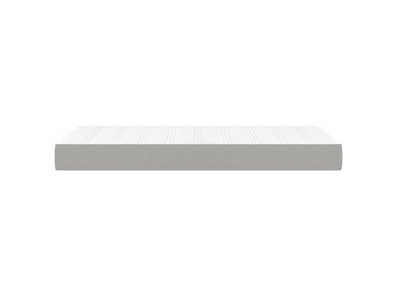  Matelas de lit à ressorts ensachés fermeté moyenne gris clair 120x190x20 cm shl48975  - Conforama D